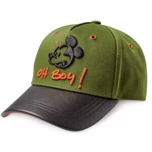 DISNEY ARTIST SERIES Mickey Mouse " OH Boy ! " Baseball Cap by Bret Iwan - NWT